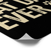 キャットパパイーバーフォーファーズデイ誕生日クリスマス1 ポスター (角)