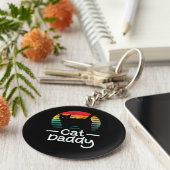 キャットパパ キーホルダー (側面)