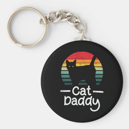 キャットパパ キーホルダー (正面)