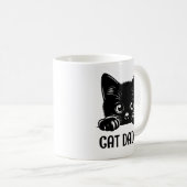 キャットパパ | 猫パパon猫パパに最適 コーヒーマグカップ (正面右)
