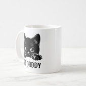 キャットパパ | 猫パパon猫パパに最適 コーヒーマグカップ (正面左)