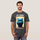 キャットパパTシャツ Tシャツ (正面フル)