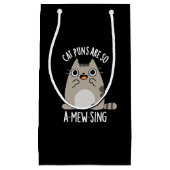 キャットパンはニャーニャー鳴く動物のプンダークBG スモールペーパーバッグ (正面)