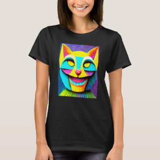 キャットパンクサイボーグメンズウィメンズボーイズガールズ Tシャツ