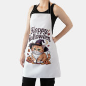 キャットパンプキンハッピーハローウィン エプロン (インサイチュ)