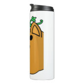 キャットパンプキンハロウィーンステッカー タンブラー (回転右)