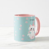 キャットパーフェクトデイ誕生日 マグカップ (正面右)