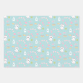 キャットパーフェクトデイ誕生日 ラッピングペーパーシート (正面2)