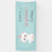 キャットパーフェクトデイ誕生日 横断幕 (縦)