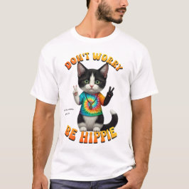 キャットヒッパイボーホピースグルービーパーソナライズドカスタム Tシャツ