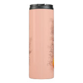 キャットビックバイパンプキンハロウィーンおもしろいキャラクター タンブラー (裏面)