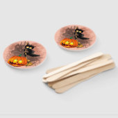 キャットビックバイパンプキンハロウィーンおもしろいキャラクター ハンドファン (組立なし)