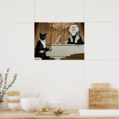 キャットピアノラウンジ法 ポスター (キッチン)