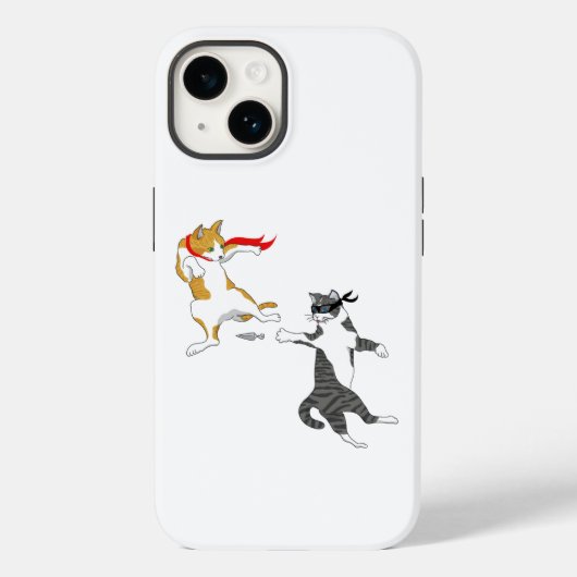 キャットファイトケースメイトiPhoneケース Case-Mate iPhoneケース (裏面)