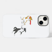 キャットファイトケースメイトiPhoneケース Case-Mate iPhoneケース (裏面 (横))