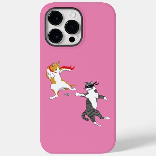 キャットファイトケースメイトiPhoneケース Case-Mate iPhoneケース (裏面)