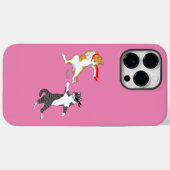 キャットファイトケースメイトiPhoneケース Case-Mate iPhoneケース (裏面 (横))