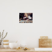 キャットファミリー，ヘンリエットロナーナイフ ポスター (キッチン)