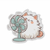キャットファン シール (正面)