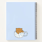 キャットフェインかわいいスタイル ノートブック (裏面)