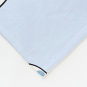 キャットフェインかわいいスタイル フリースブランケット (角)