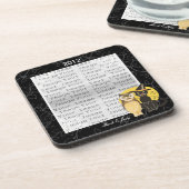 キャットフクロウ結婚ェンコースター コースター (左側)