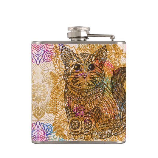 キャットフラスコ フラスク (裏面)