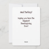 キャットフラット付き南西感謝祭 シーズンカード (裏面)