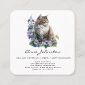 キャットフラワーズスクウェア スクエア名刺 (裏面)