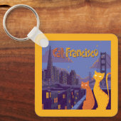 キャットフランシスコ キーホルダー (正面)
