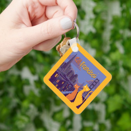 キャットフランシスコ キーホルダー (手)