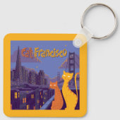 キャットフランシスコ キーホルダー (裏面)