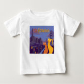 キャットフランシスコ ベビーTシャツ (正面)