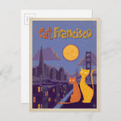 キャットフランシスコ ポストカード (正面/裏面)