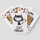 キャットフリーク!おもしろい自転車®トランプのポーカートランプ トランプ (裏面)