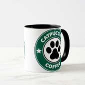 キャットプチーノ コーヒーマグ マグカップ (正面右)