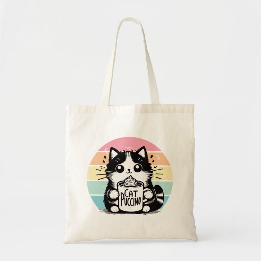 キャットプッチーノ 3 トートバッグ (正面)