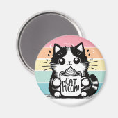 キャットプッチーノ 3 マグネット (正面/裏面)