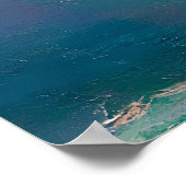 キャットプリントモネ《植物》スイレン ポスター (角)