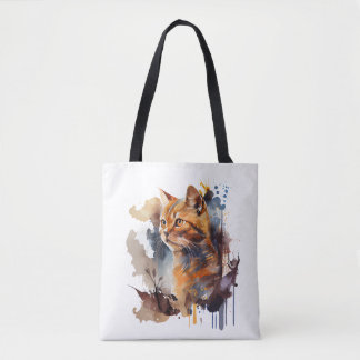 キャットプリント猫好きキャットマムトートバッグ トートバッグ