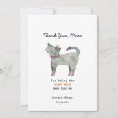 キャットプンパーフェクトマザーズデイ カード (正面)