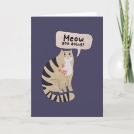 キャットプン：ニャーやってる？ ノートカード