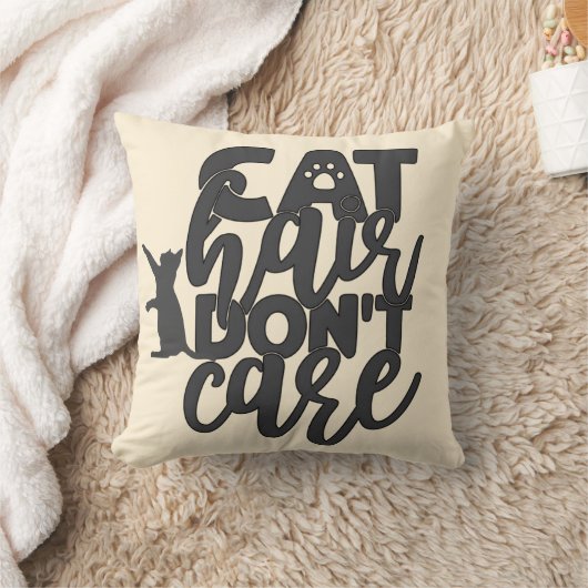 キャットヘアドゥ気に子猫 クッション (ブランケット)