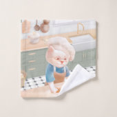 キャットベイカーベビーコージーモーニングパニング バスタオルセット (ウォッシュタオル)