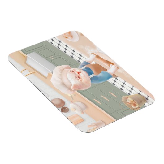 キャットベイカーベビーコージーモーニングパニング マグネット (右側)