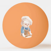 キャットベイカーベビーコージーモーニングパニング 卓球ボール (裏面)