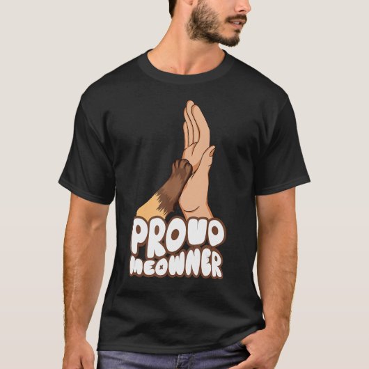 キャットペットマ誇りを持ったーナーキッテンニャー1 Tシャツ (正面)