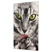 キャットペット動物ポートレート クリップボード (左)