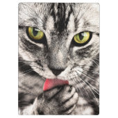 キャットペット動物ポートレート クリップボード (裏面)