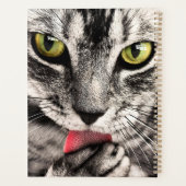 キャットペット動物ポートレート プランナー手帳 (裏面)